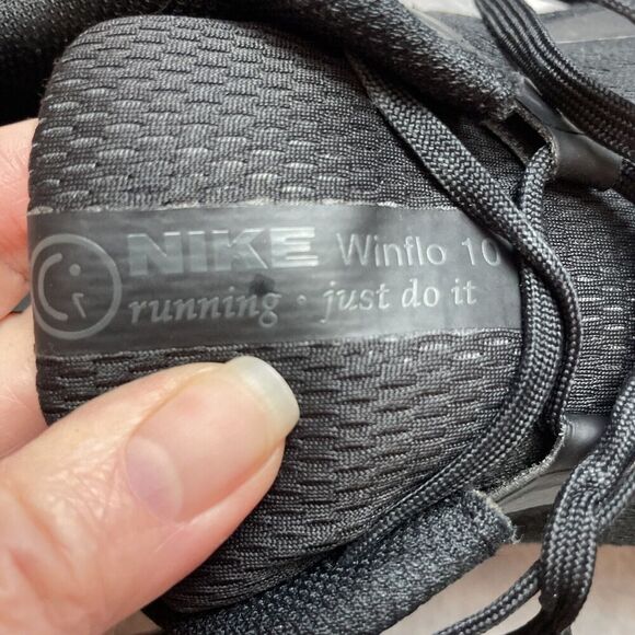 Nike‎ Winflo 10 Running Shoes Sneakers Mens 10.5 Black Lightweight Athletic main image 8